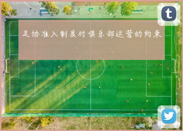足协准入制度对俱乐部运营的约束